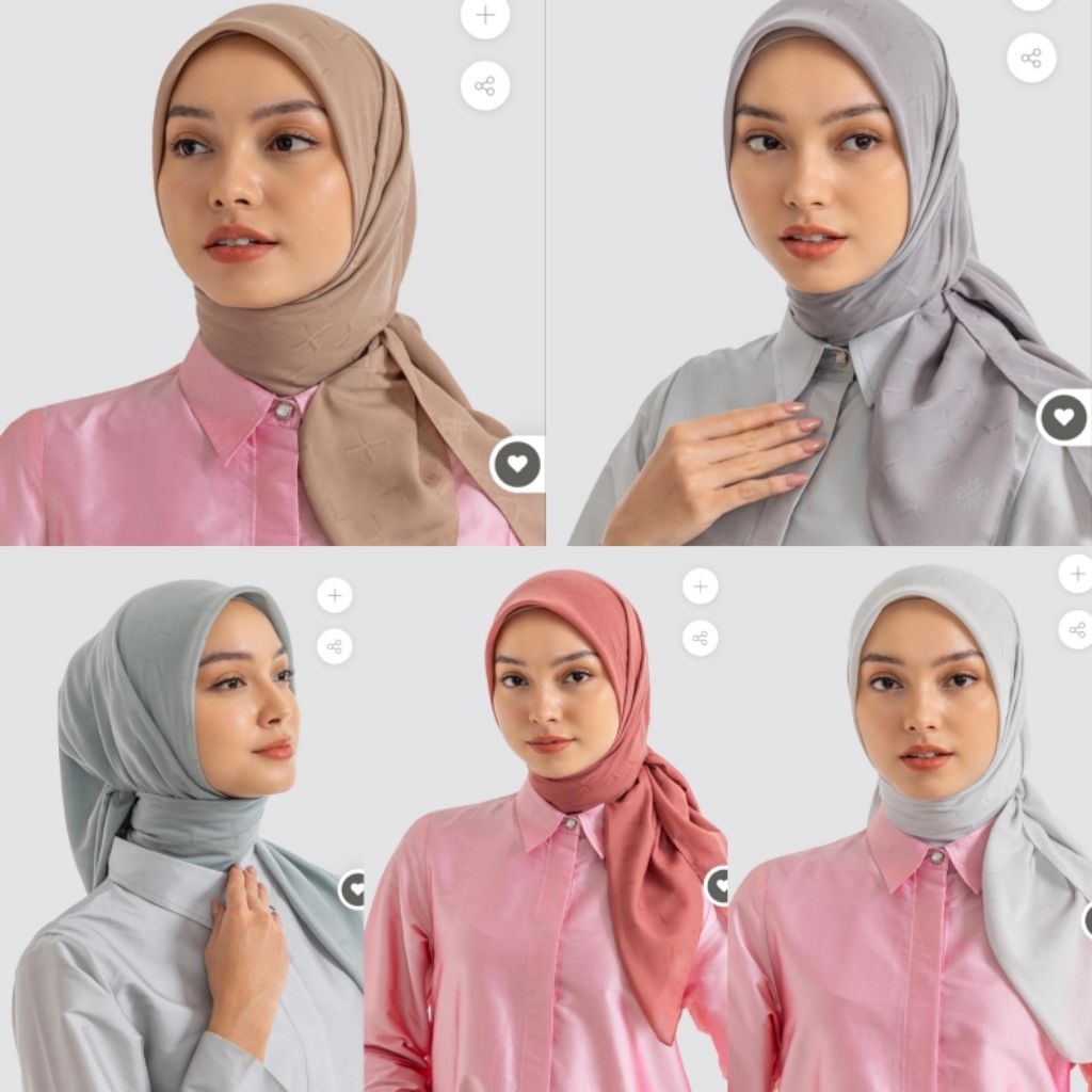 Ria Miranda SALE Lamia Monogram Emboss Scarf Riamiranda