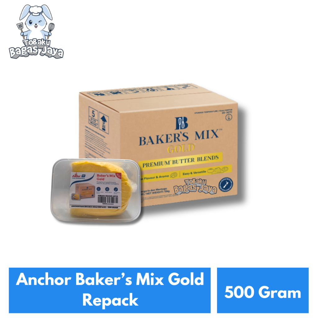 

Anchor Bakers Mix Gold Repack 500 Gram