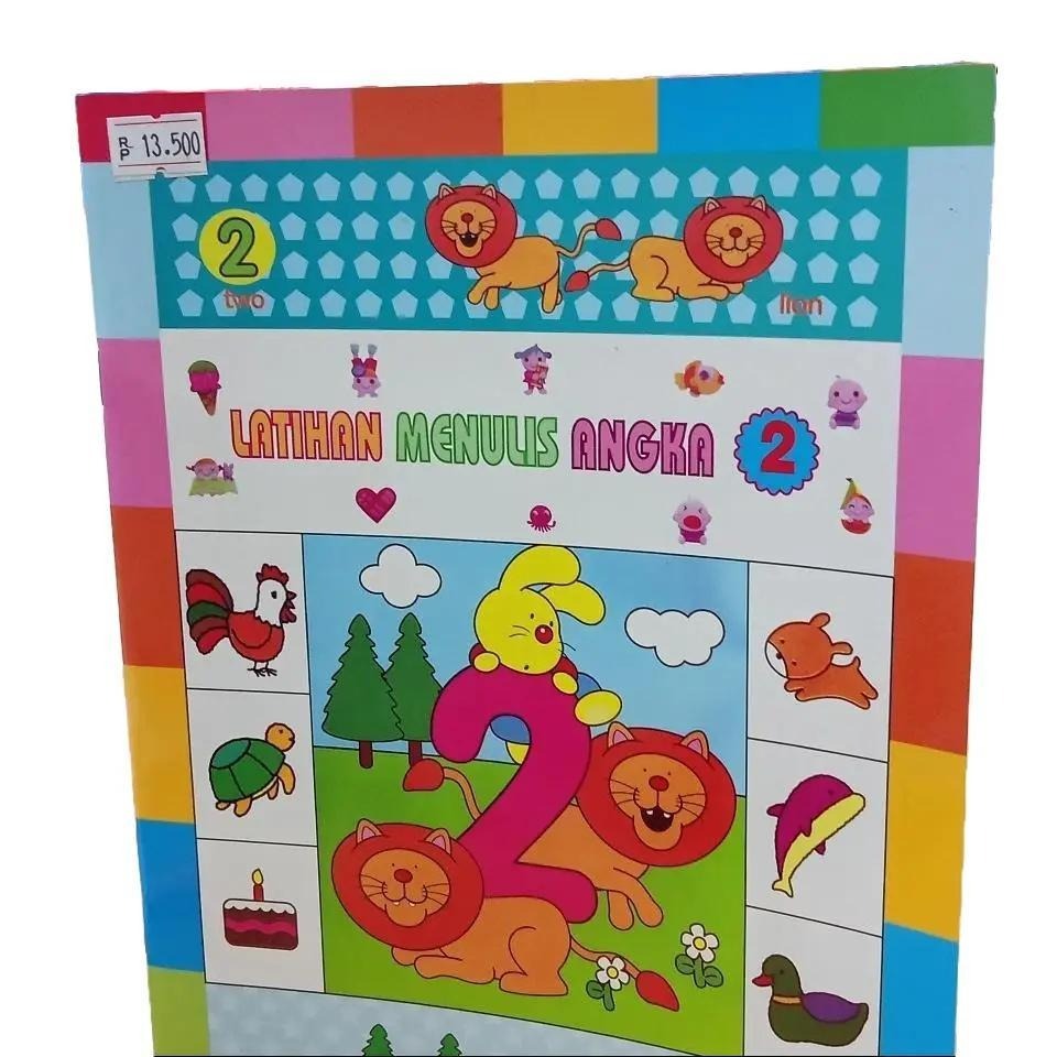

Buku Anak Paud / TK - Latihan Menulis Angka (Tema 2)