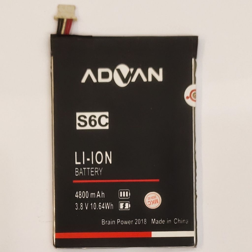 BATERAI ADVAN S6C / BATTERY ADVAN S6C / BATRE ADVAN S6C ORIGINAL