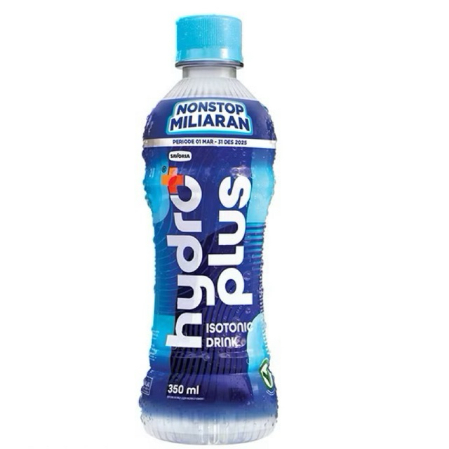 

Hydro Plus isotonic drink Nonstop Miliaran Berhadiah Langsung berSEGEL 350ml