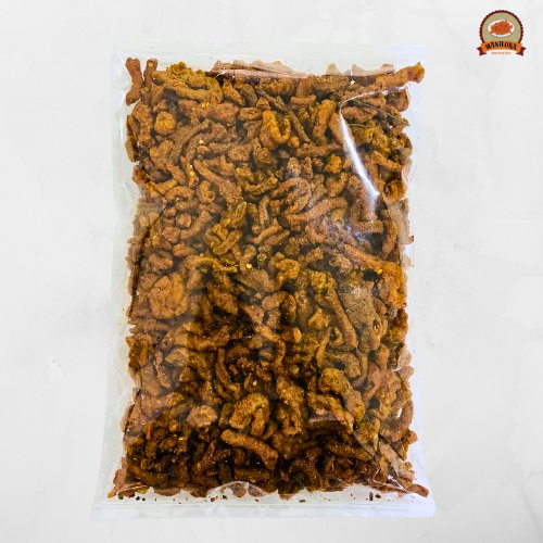 

Usus Ayam Krispi Pedas Daun Jeruk 1kg Cemilan Goreng Viral