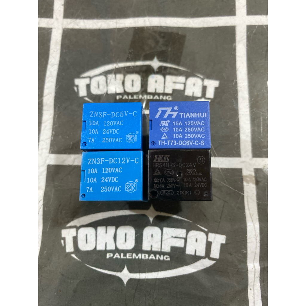 RELAY 5 PIN 5v 6v 12v 24v