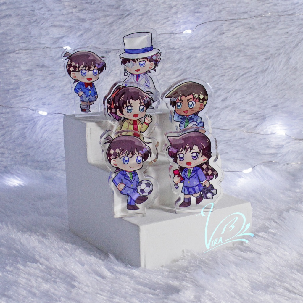 Acrylic Block Standee Detective Conan/Detektif Conan Kaito Kid Ran Amuro Akai Heiji