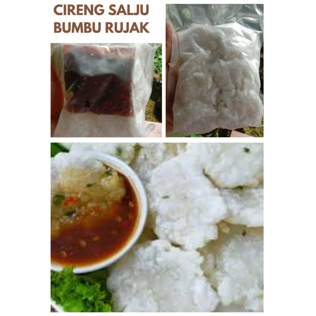 

Cireng Salju Bumbu Rujak