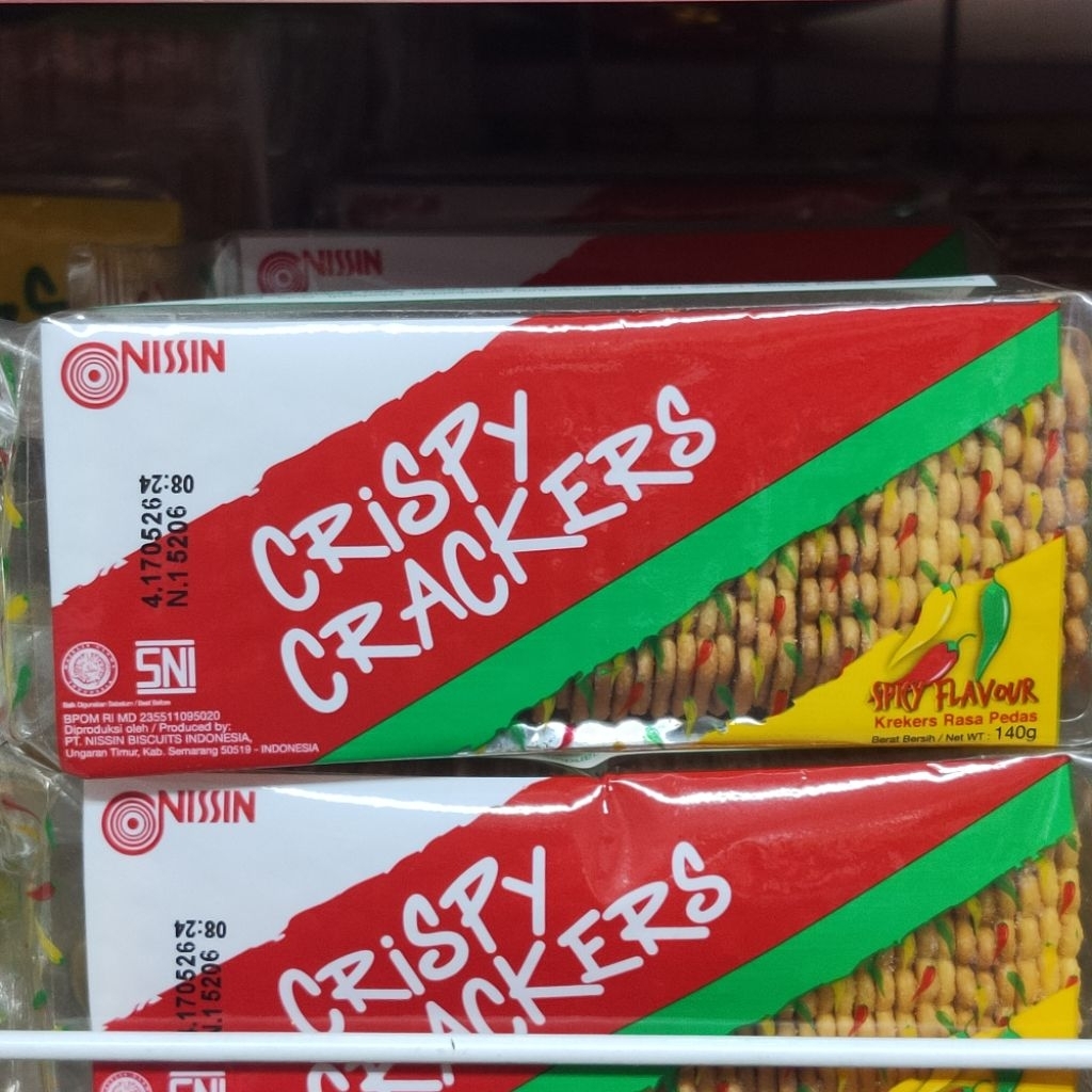 

Nissin Crispy Crackers 130/140gram