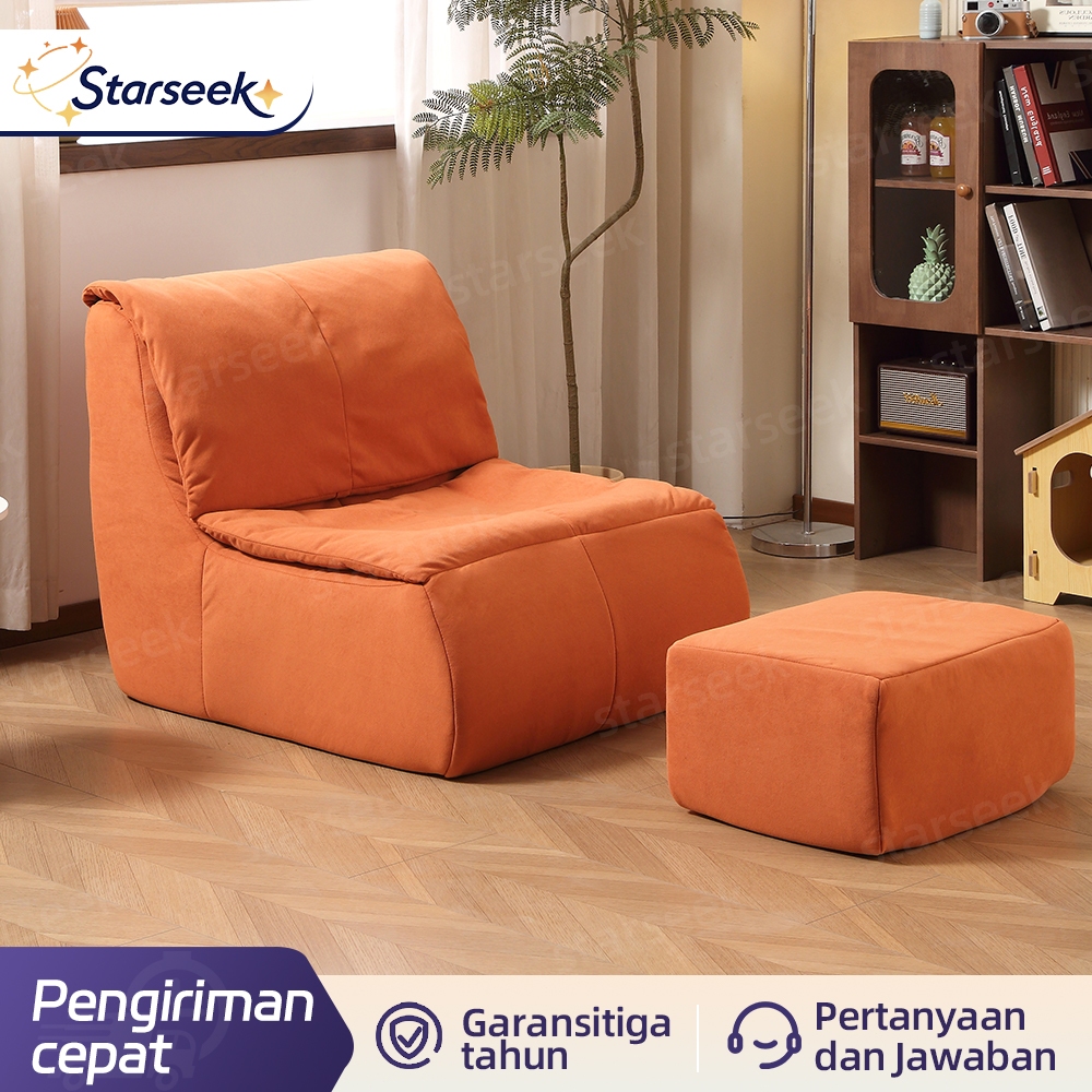 Sofa Bed/Sofa Santai/Sofa Empuk Dengan Sandaran Kaki/Sofa Belajar/Sofa Malas/Sofa Ruang Tamu