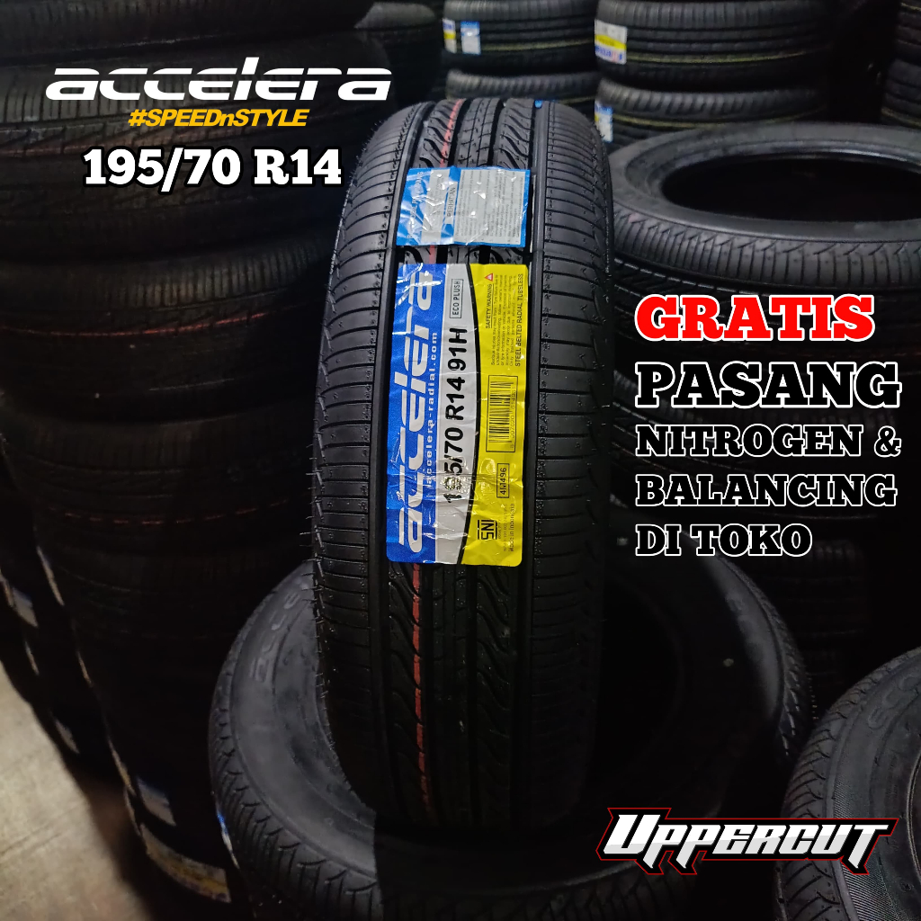 BAN STANDAR MOBIL KIJANG LGX/LSX 195 70 R14 ACCELERA ECOPLUSH