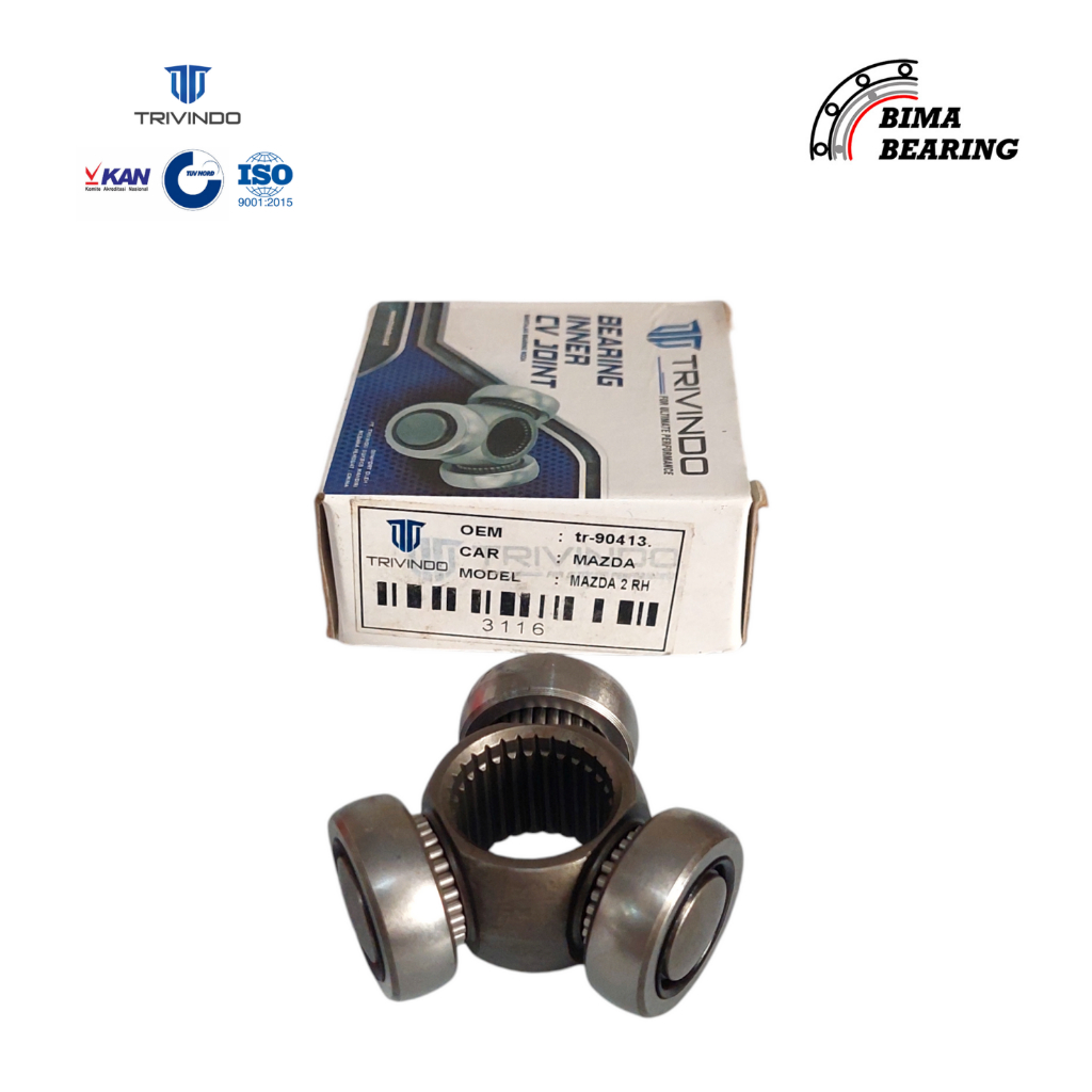 Tripod Bearing Mazda 2 Matic At Non Skyaktive Trivindo Ori Kohel Gundu Cv Joint Inner