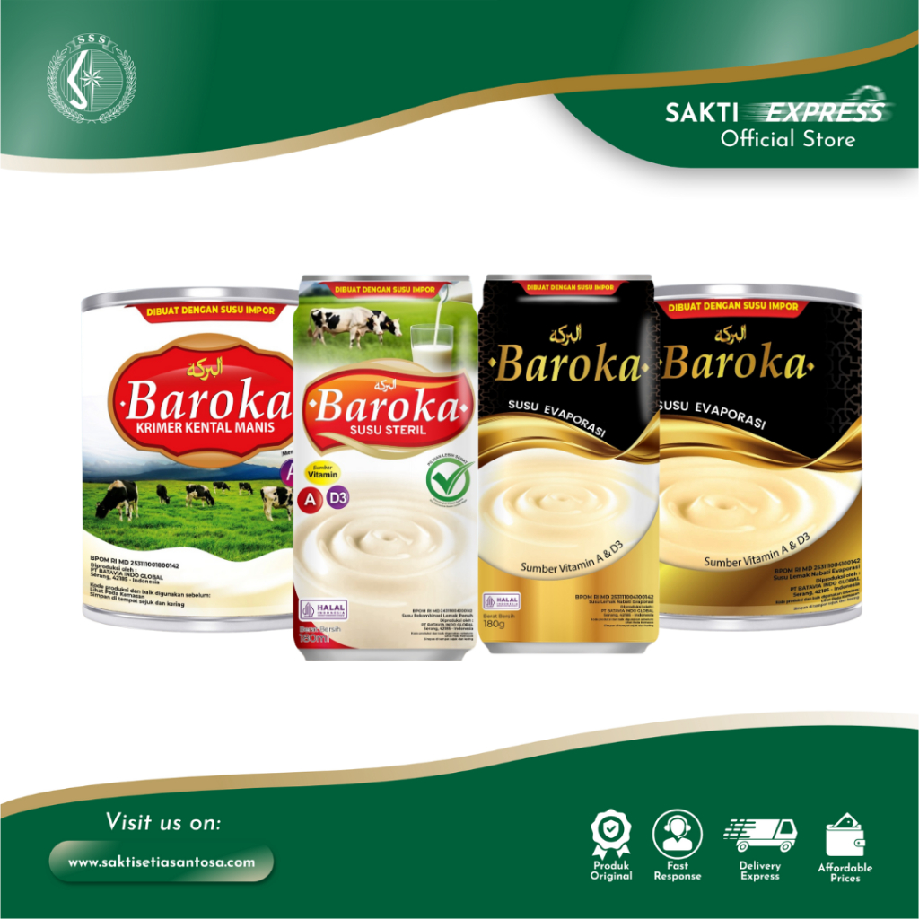 

BAROKA SKM/EVAPORATED MILK/STERILE MILK