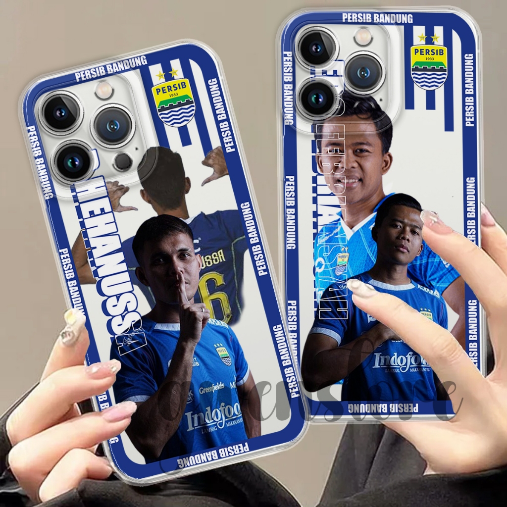 NEW FASHION CASE PERSIB BANDUNG FOR OPPO A17 A16 A15 A16S A38 A18 A15S A17K A3S A5S A12 A57 A98 A55 