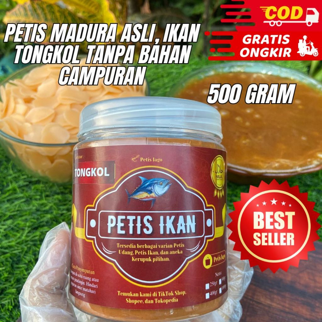 

Petis Madura Ikan Tongkol Asli Petis Merah 500 gram Sari pati Ikan Tongkol Petis asli Madura