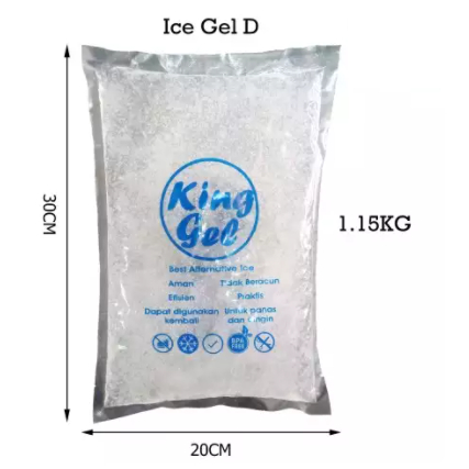 Ice Gel D 1150gr Cooling Pack - Pengawet Es Jel Pendingin