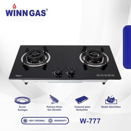 Winn Gas Kompor Gas Tanam 2 Tungku W-777 W777