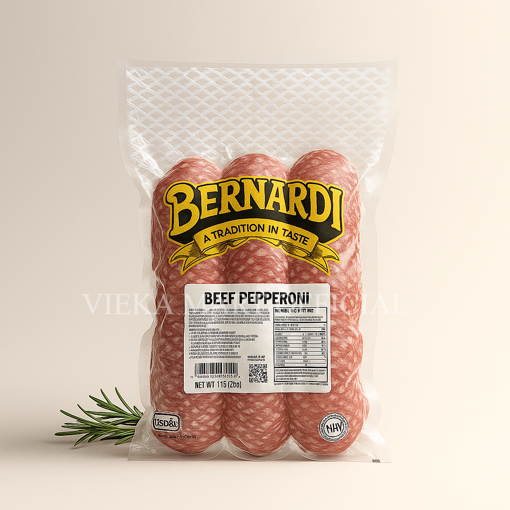 

Bernardi Beef Pepperoni 500g daging sapi olahan