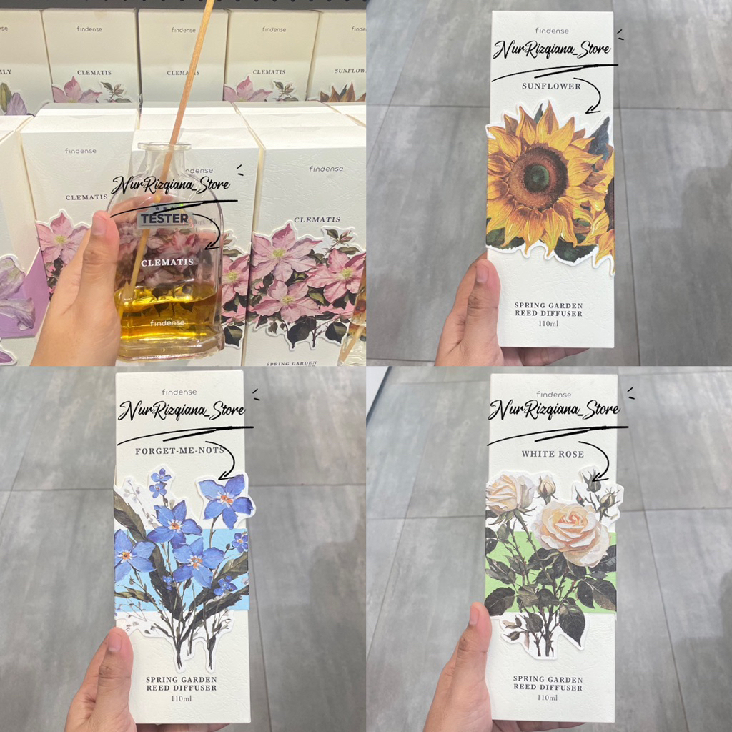 OHSOME X FINDENSE REED DIFFUSER 110ml / PENGHARUM RUANGAN / AROMATERAPI