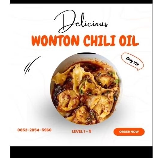 

wonton spicy chili oil