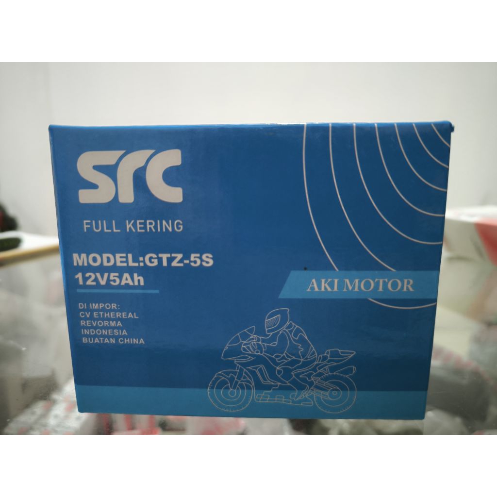 AKI KERING MEREK SRC GTZ5S 12V5Ah