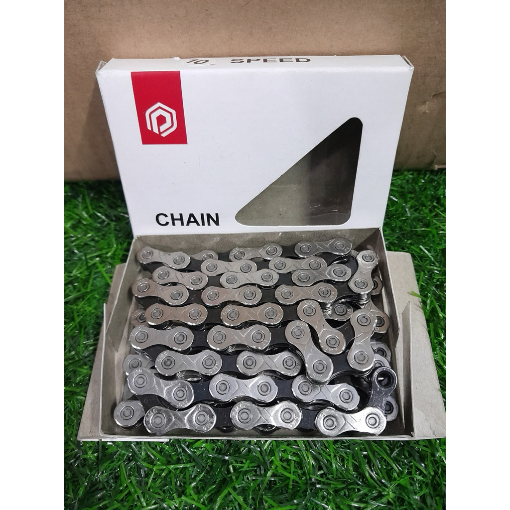 CHAIN / RANTAI POLYGON 10 Speed 126L SILVER sepeda MTB / sepeda lipat / roadbike