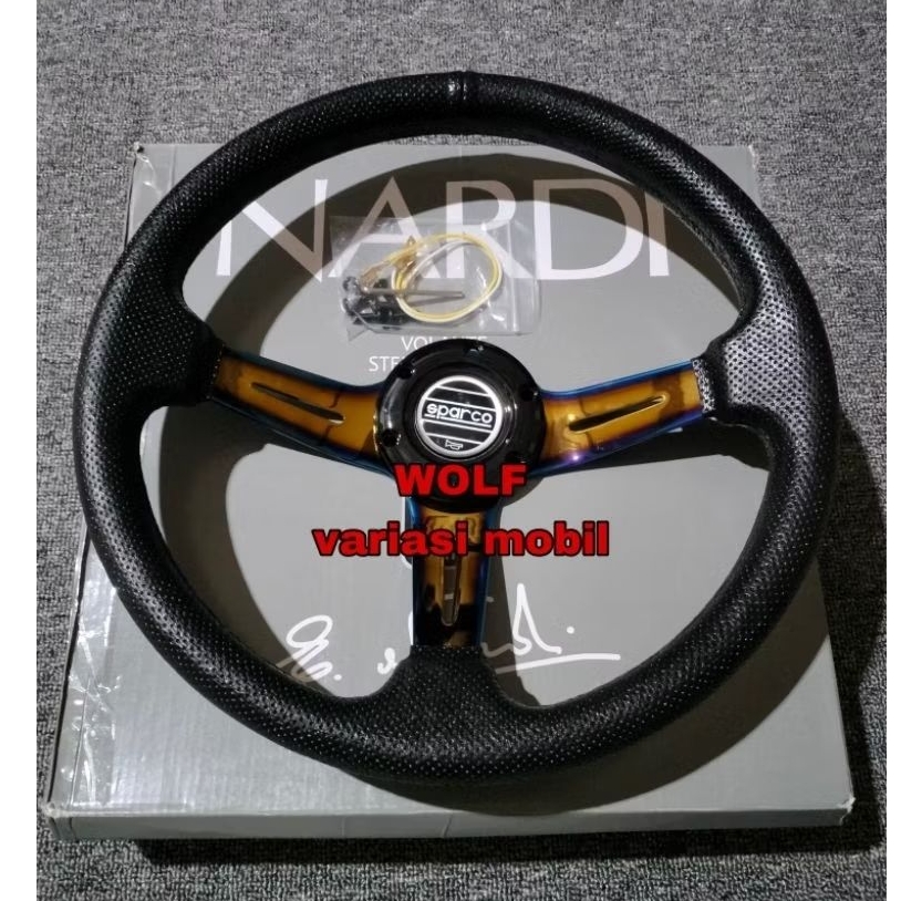 STIR RACING MOBIL RING 14 INCH SPARCO TIPE 8917 STIR RACING SPARCO RAINBOW PELANGI
