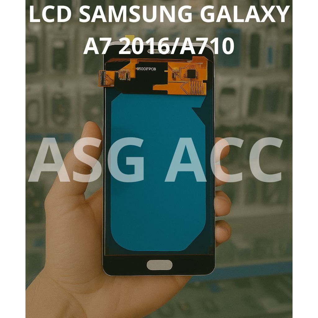 LCD SAMSUNG GALAXY A7 2016/A710 FULLSET TOUCHSCREEN ORI OEM