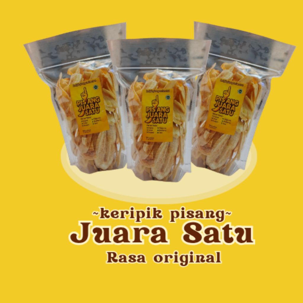 

keripik pisang gurih asin 250gram