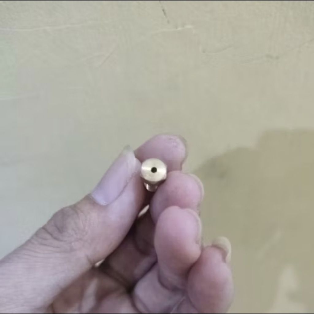 Spuyer kompor gas alam pgn lobang 1.7 mili