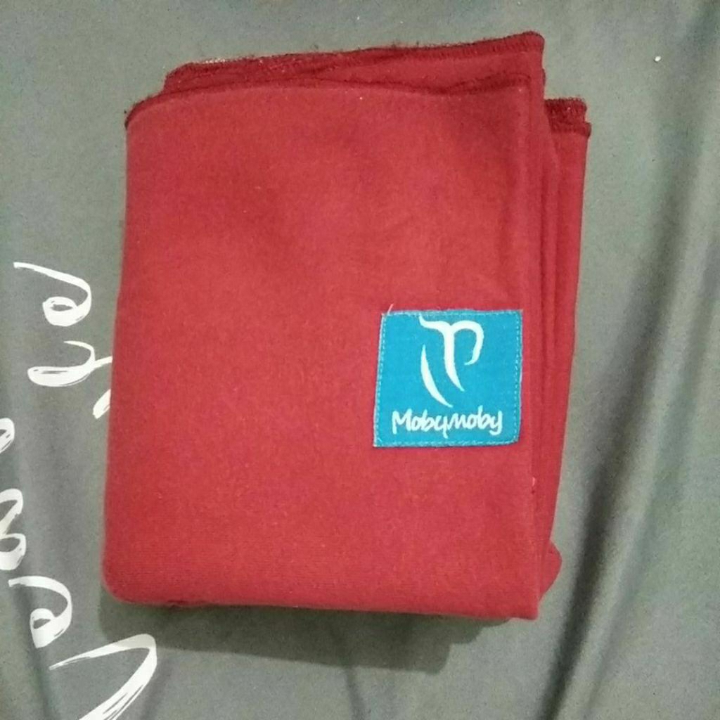 Preloved Gendongan bayi || Mobymoby || Mshape bayi