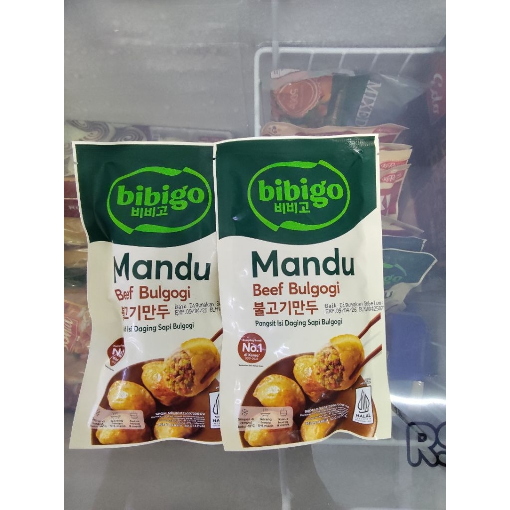 

CJ Bibigo Mandu Beef Bulgogi 80G
