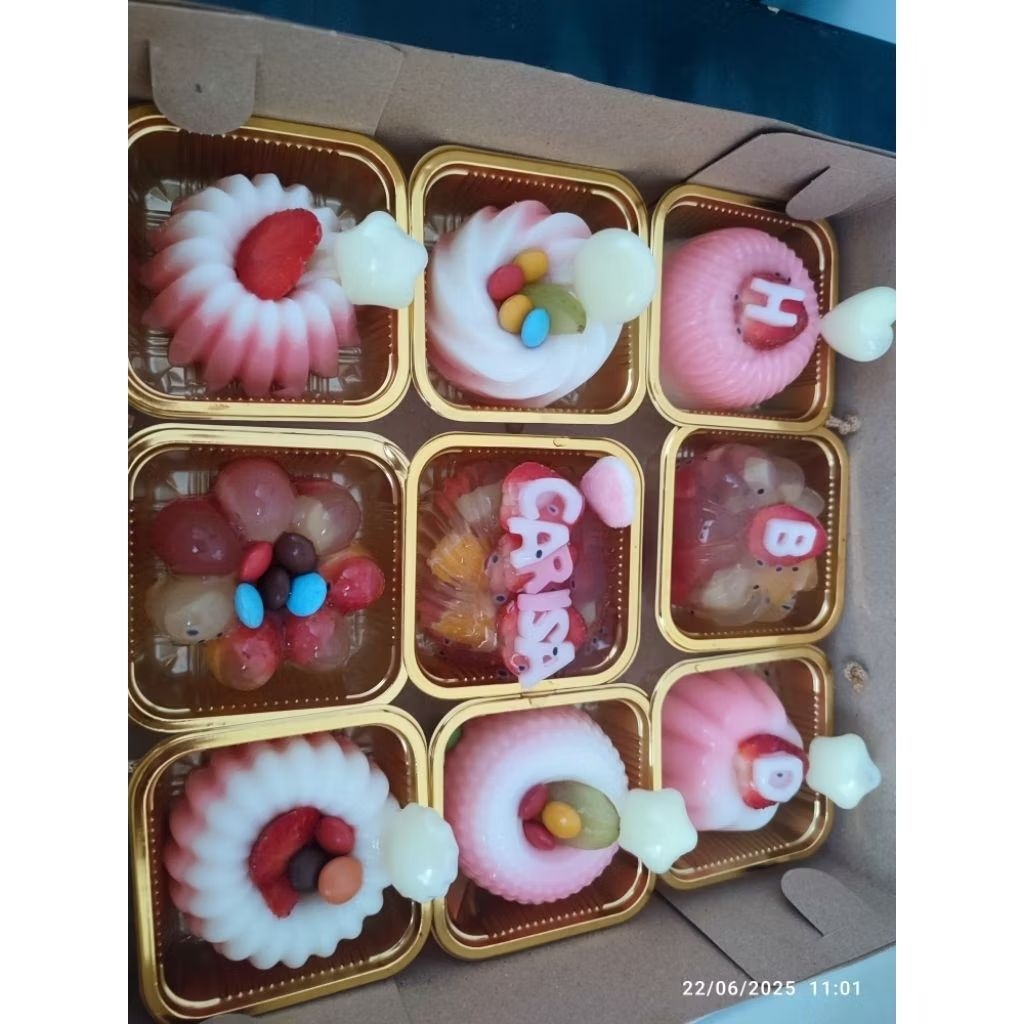 

PUDING MINI CANTIK ISI 9