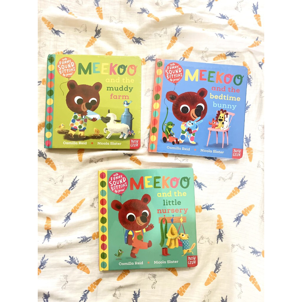 Boardbook Nosy Crow Meekoo Series