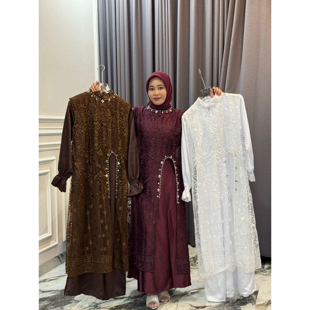 Busana Gamis Jumbo Busui Gamis Wanita Kekinian Size Muslim 2025 Lebaran Terbaru Viral Dres Muslima G