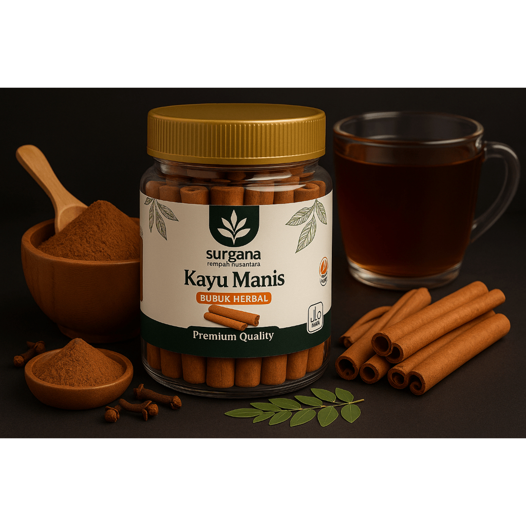 

Kayu Manis Murni 100% - Rahasia Sehat Dari Surgana Rempah
