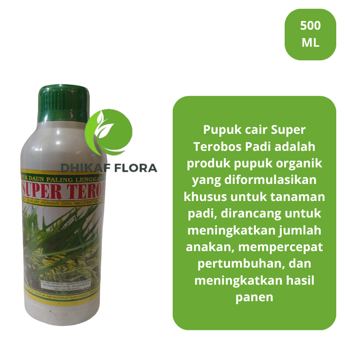 Pupuk Cair Padi 500ml Super Terobos