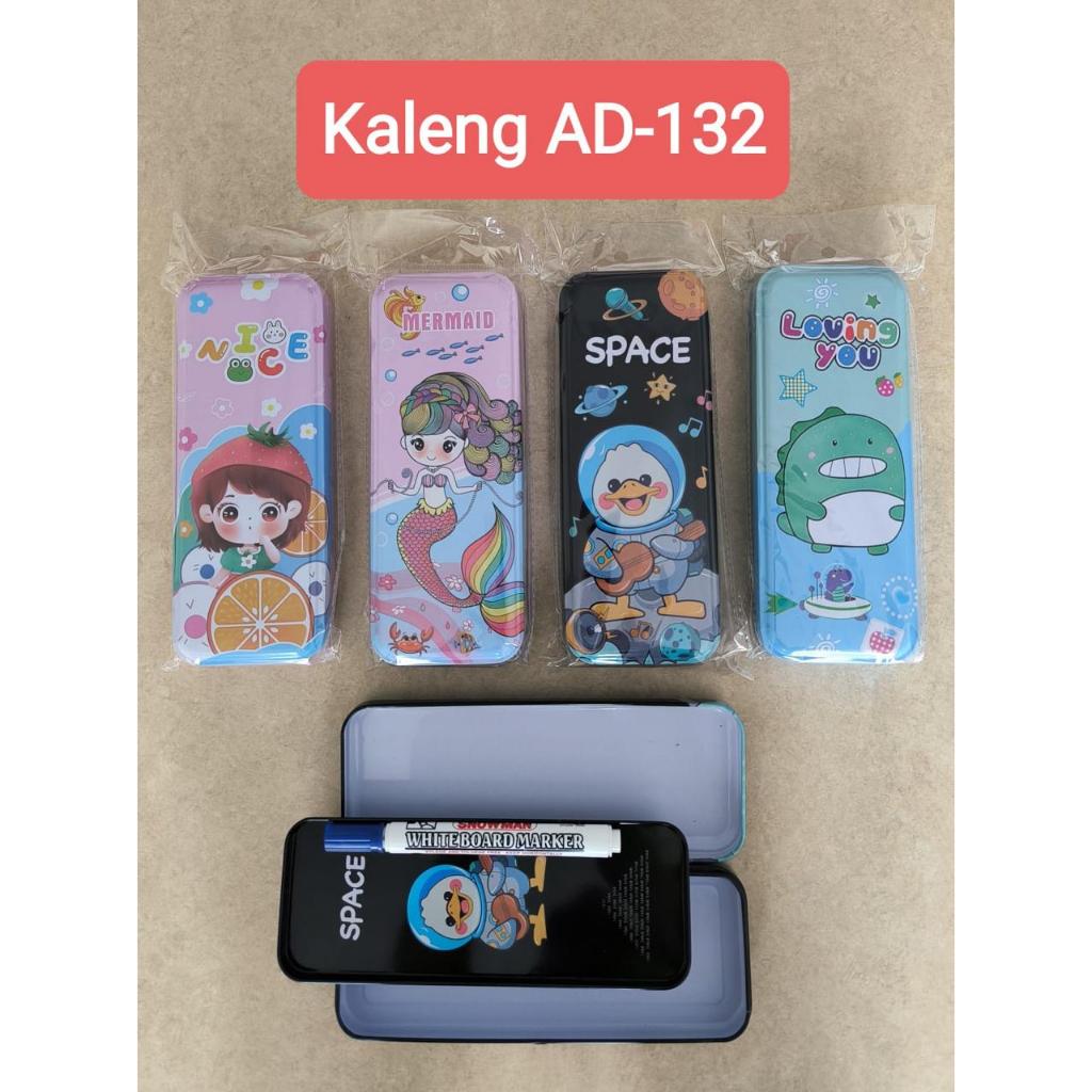

TEMPAT PENSIL KALENG 2 SUSUN KOSONGAN TANPA ISI (AD-132) ++++