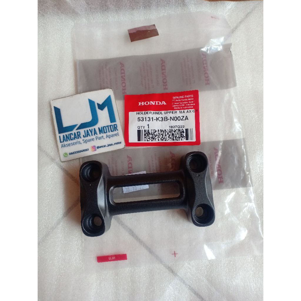 reiser atas holder stang setir cb150x cb new 2022 53131k3bn00za original ahm honda