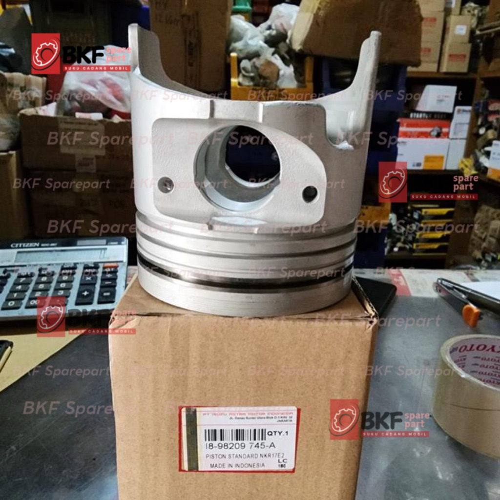 Piston Seher Piston Ring Set Isuzu Elf NKR 71 NMR 71 NKR71 NMR71 125PS Original Isuzu Genuine
