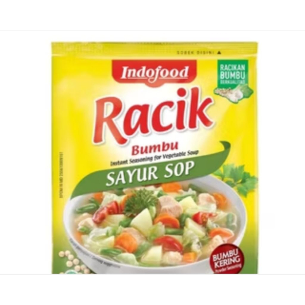 

(isi 10sachet) Indofood racik sayur sop