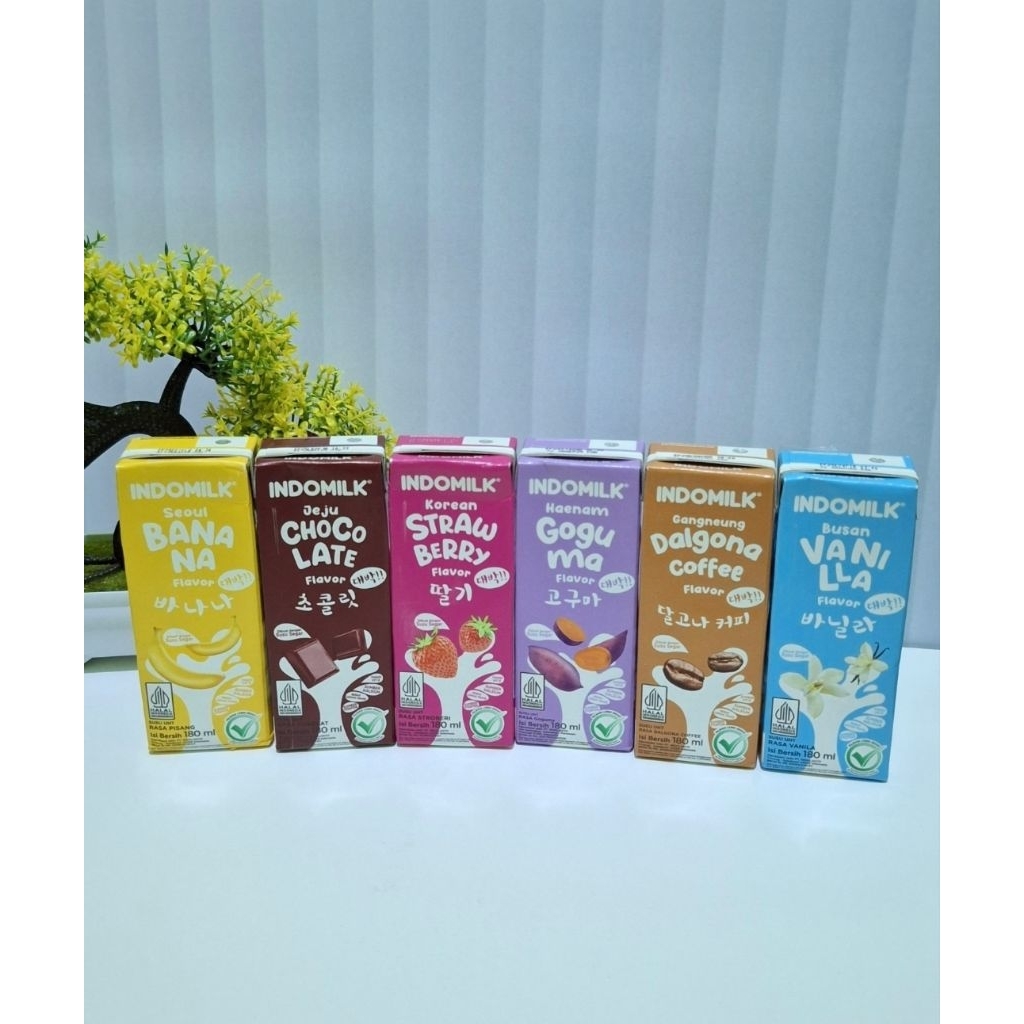 

Indomilk UHT Korean seris 180ml