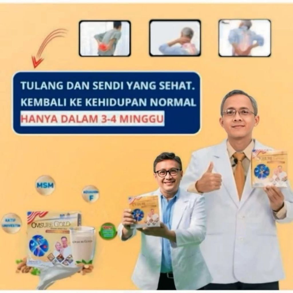 

OVISURE GOLD MILK SUSU VITAMIN TULANG, NYERI SENDI, NYERI OTOT & KERAM KEBAS - ORIGINAL ASLI USA