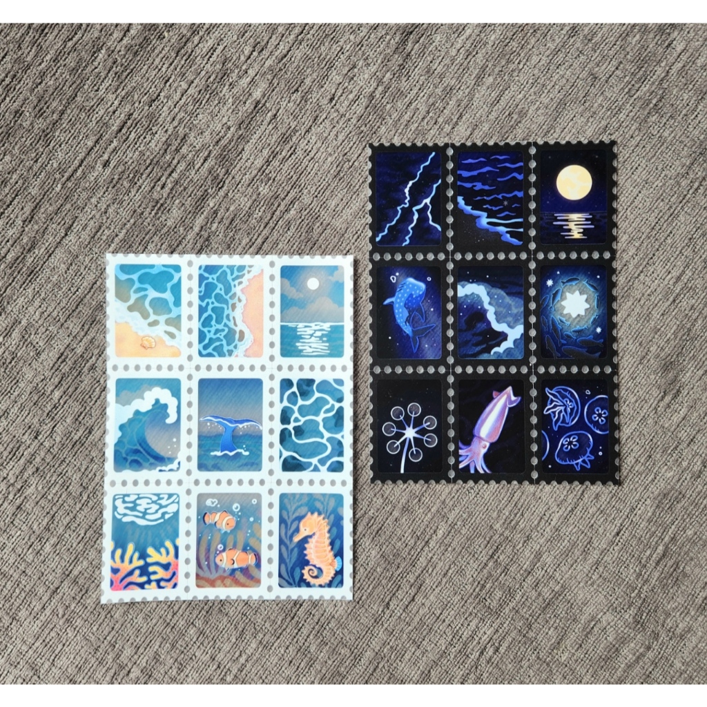 

Sea Stamp Sticker