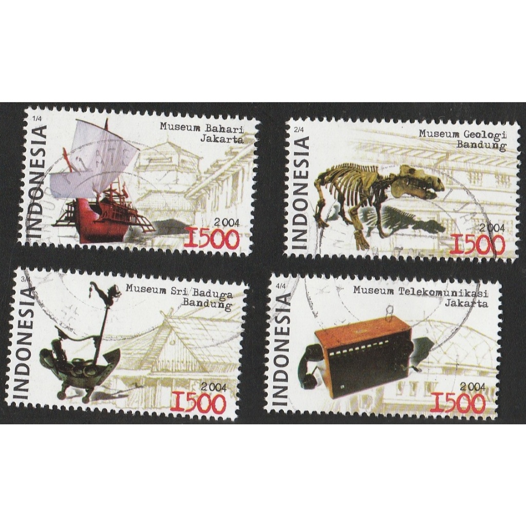 

A 10730 SET LENGKAP PRANGKO INDONESIA TEMA MUSEUM BAHARI, MUSEUM GEOLOGI, MUSEUM SRI BADUGA DAN MUSIUM TELEKOMUNIKASI DENGAN KONDISI SUDAH ADA CAP