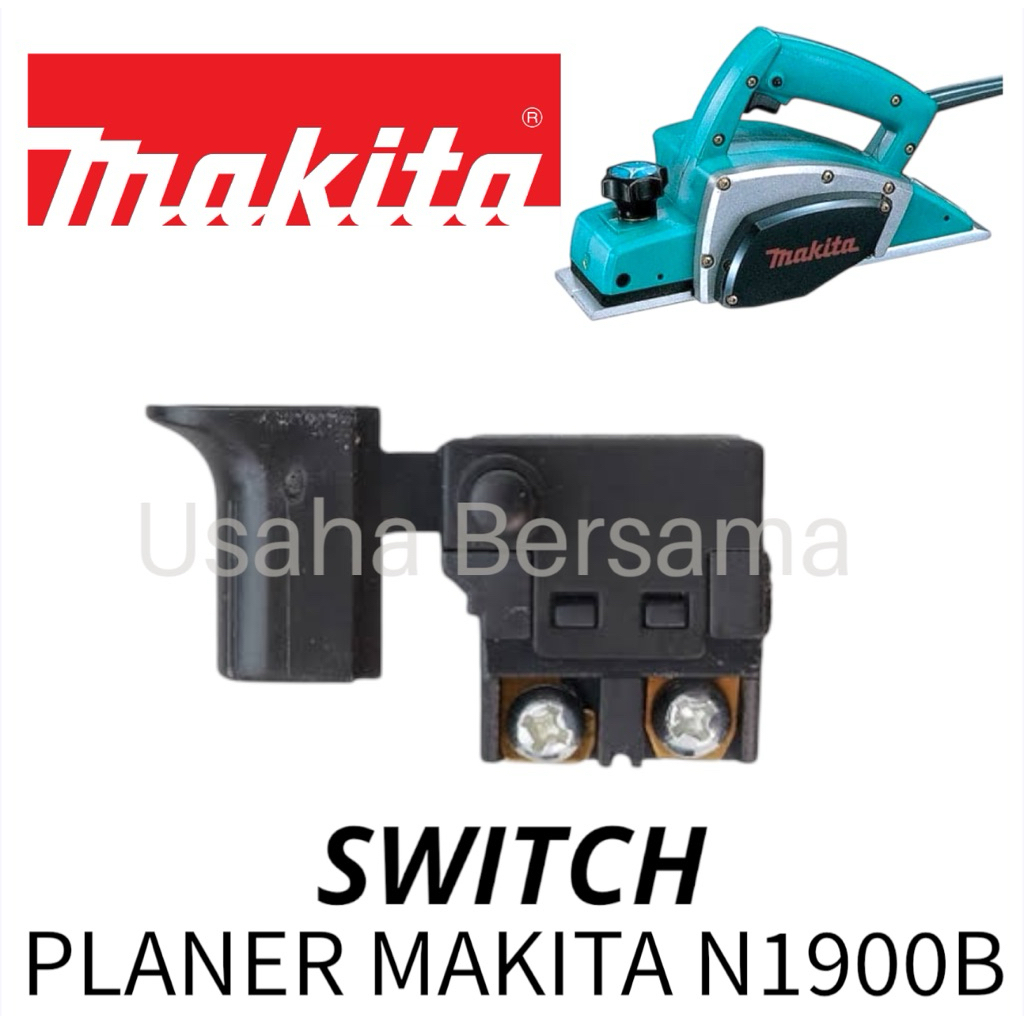 SWITCH PLANER MAKITA N1900B JEPANG ORI SKAKEL MESIN KETAM N 1900 B SAKLAR MESIN SERUT MAKITA ORI JAP