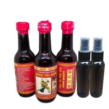 120ml arak gosok wong fei hung ; arak wong fei hung spray botol ; arak gosok china ; pegal linu kese