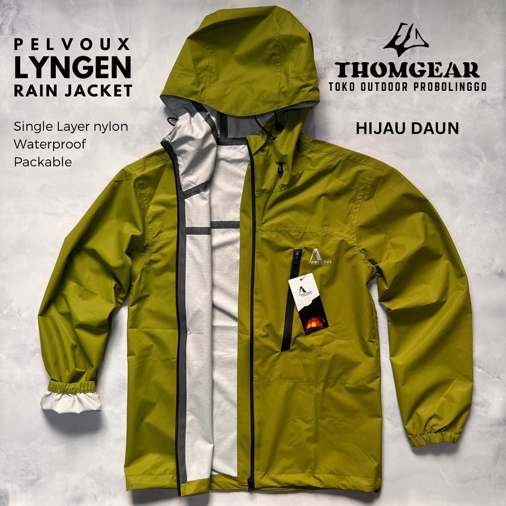 Thomgear Jaket Gunung Ultralight Pelvoux Lyngen Ultralight Jacket Seamseal Waterproof Thomgear