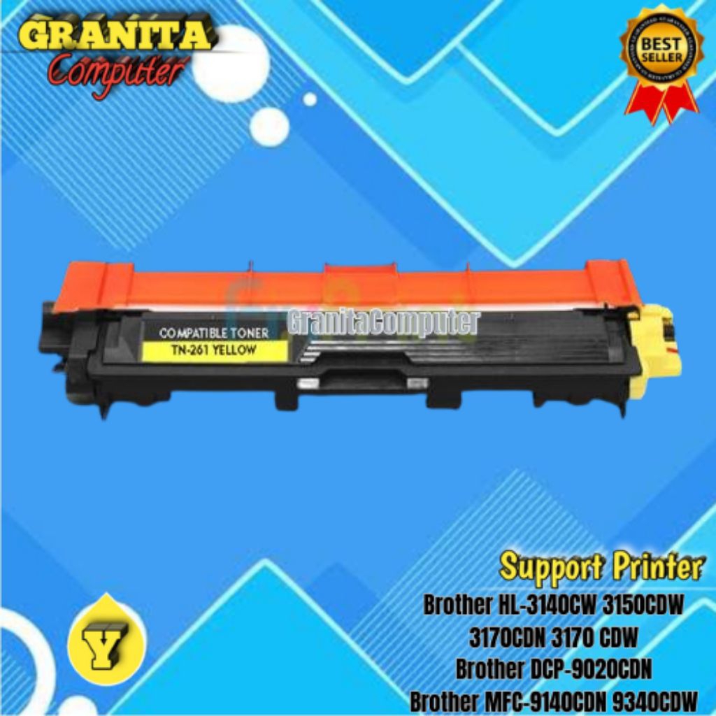 Toner Cartridge Brother TN-261 Compatible HL-3170CDW 3150CDN 9330CDW