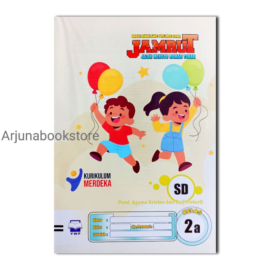 BUKU LKS JAMRUT AGAMA KRISTEN KELAS 2 SD Semester 1 KURIKULUM MERDEKA