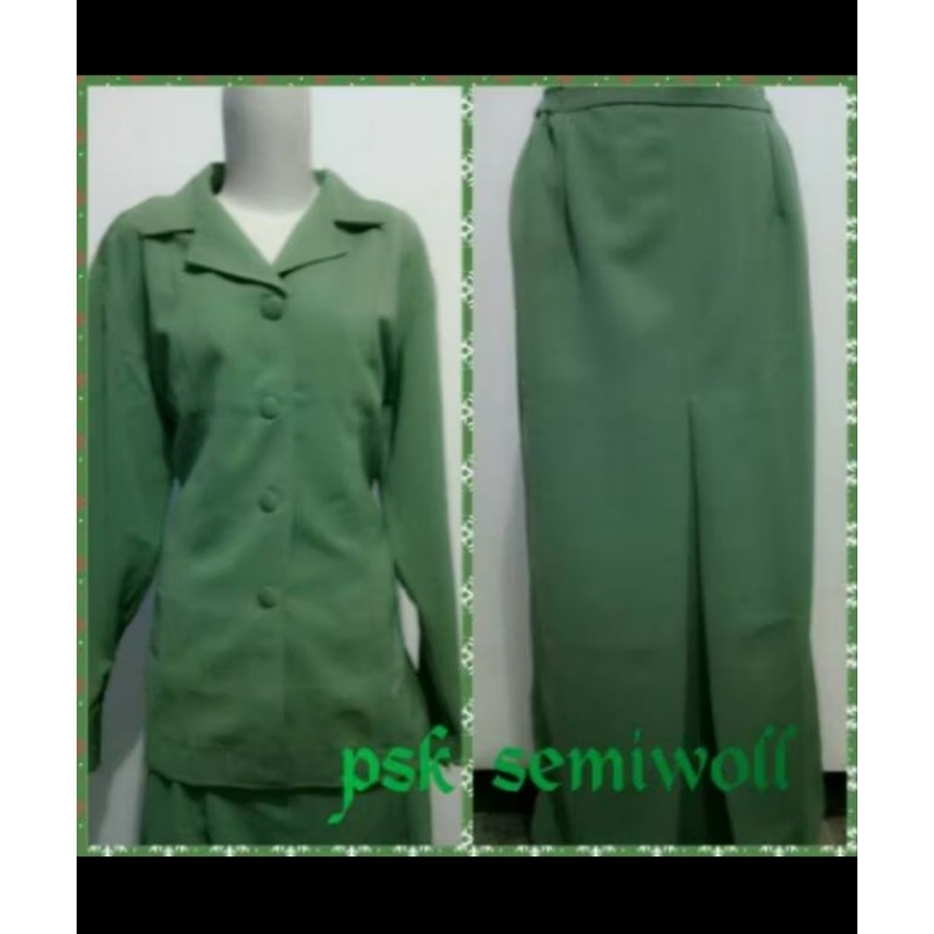 baju psh Persit semiwoll muslim