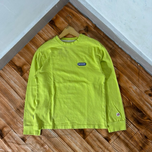 Kaos Longsleeve Outdoor Second