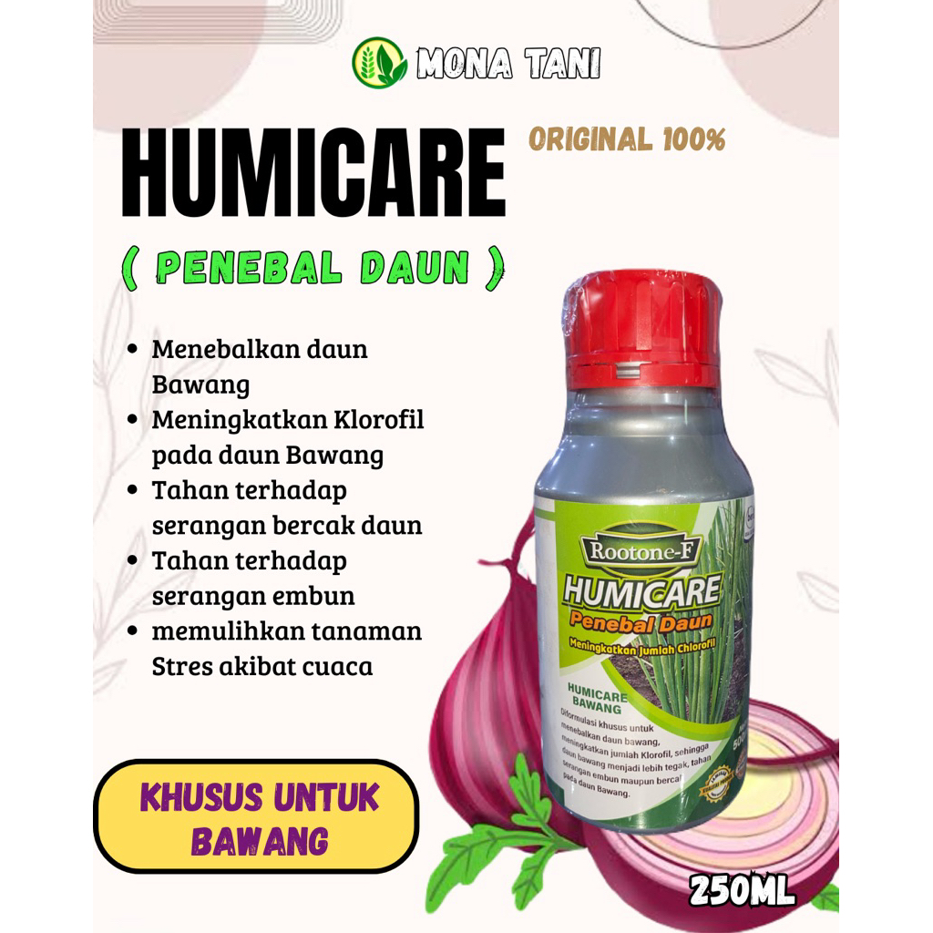 HUMICARE Rootone F Penebal Daun Bawang 500ml Original